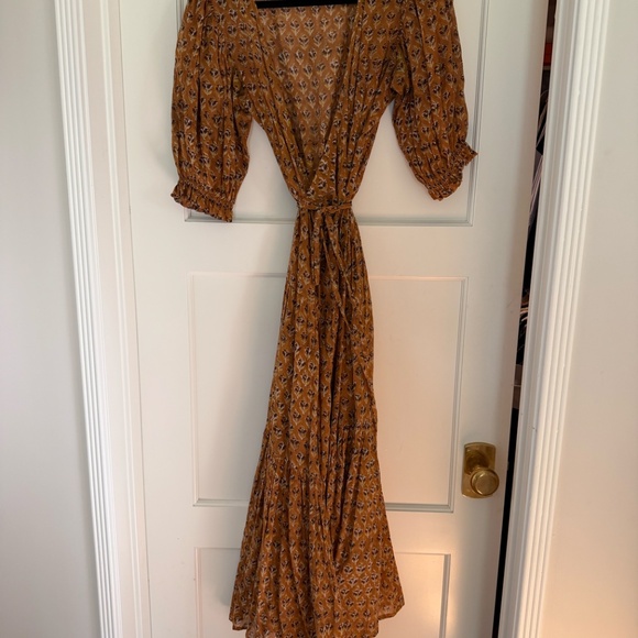Daughters of India Zuri Wrap Dress - Picture 4 of 8